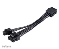 Akasa AK-CBPW22-15 адаптер 8-pin EPS на 4-pin ATX Photo 1