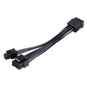 Adapter cable Akasa AK-CBPW22-15 — 8-pin EPS to 4-pin ATX, 15 cm