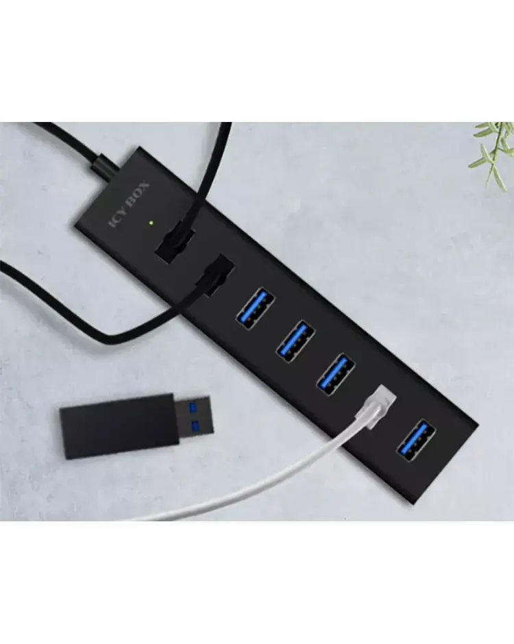 USB хаб ICY BOX IB-HUB1700-U3 Photo 4