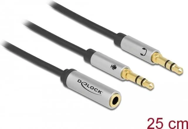 Austiņu adapteris DeLOCK 66740, 66740, 4043619667406