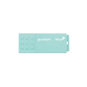 USB flash drive GOODRAM UME3 CARE 16 GB USB Type-A 3.2 Gen 1 (read 60 MB/s, write 20 MB/s) turquoise