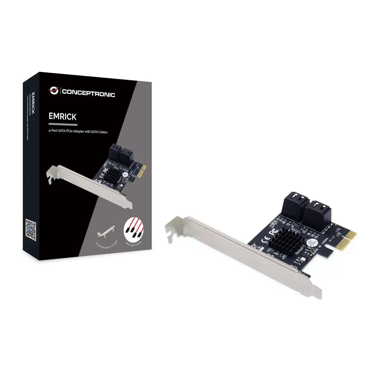 4‑Port SATA PCIe Adapter CONCEPTRONIC EMRICK Photo 3
