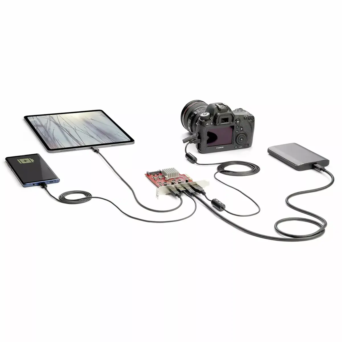 USB PCIe Karte StarTech PEXUSB312A2C2V Photo 6