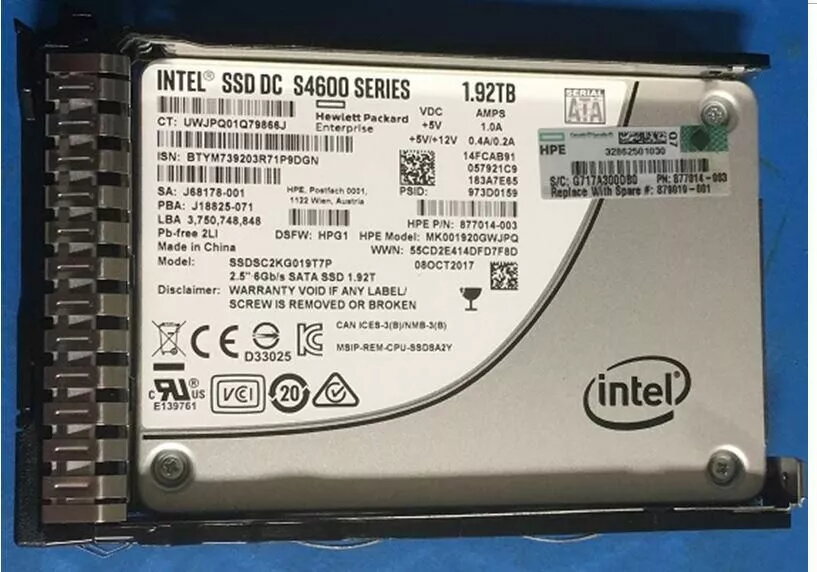 SSD diskdziņš Hewlett Packard Enterprise 1
