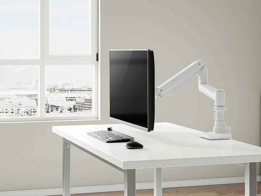 Крепление Multibrackets M Deskmount Gas Spring Single White Photo 16