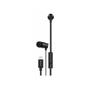 Vadu in-ear austiņas SWISSTEN YS500 — 20–20000 Hz, kabelis 1.2 m, melnas