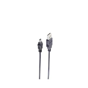 USB кабель ShiverPeaks BS14-16055 5м USB A Mini-USB B черный