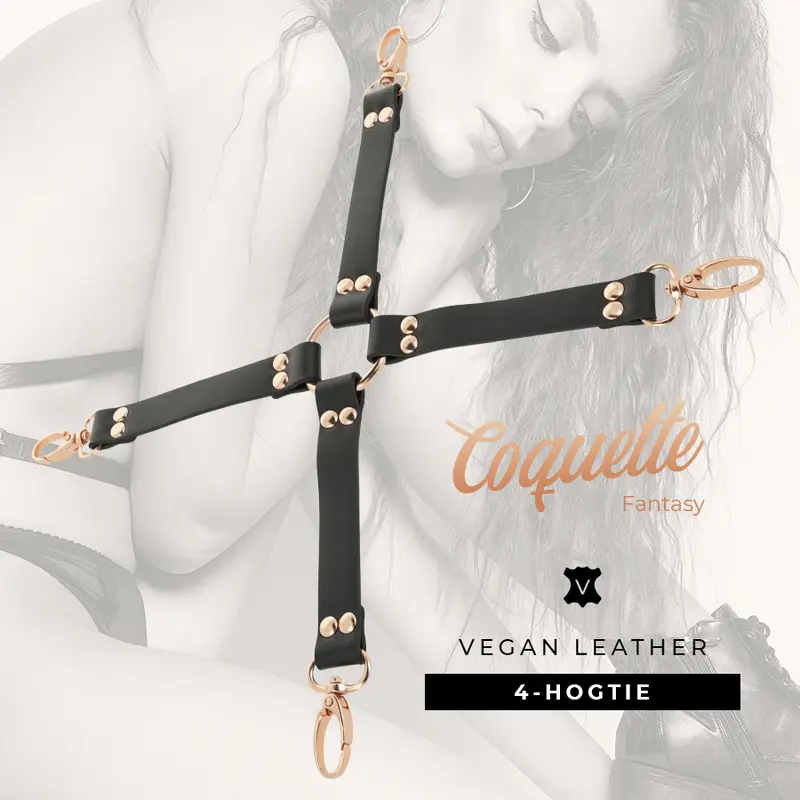 COQUETTE Hog Tie D-229282 веганская кожаная фиксация Photo 3