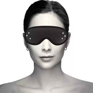 Face Mask COQUETTE D-229277 — Vegan Leather Exterior, Neoprene Lining