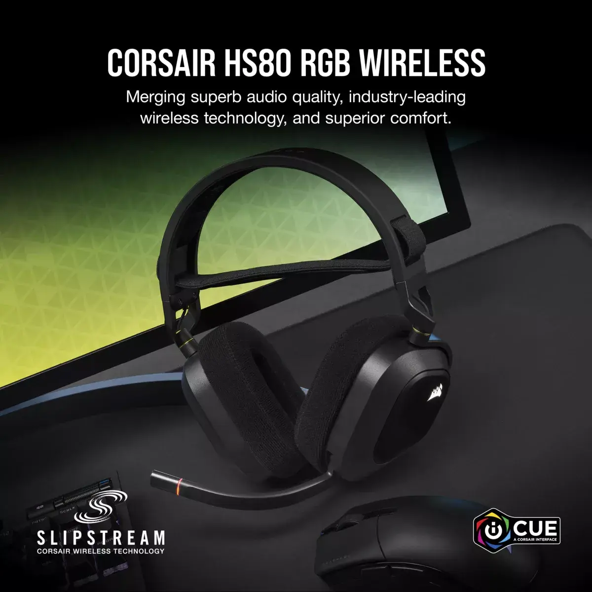 Headset Corsair HS80 RGB Photo 14