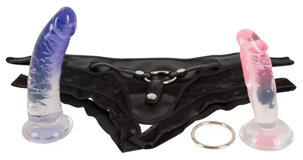 Страпон-комплект you2toys Silicone Black Photo 12
