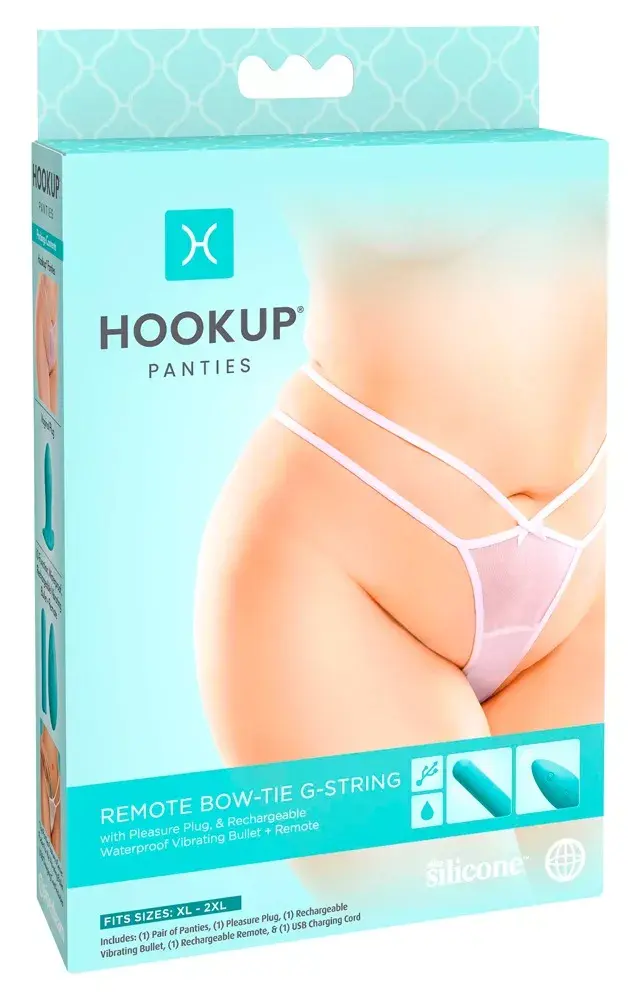Г-стринг XL-XXL Тālvadības tauriņu aukliņa Photo 8