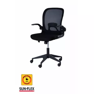 Regulējama augstuma krēsls SUN-FLEX®HIDEAWAY krēsls, 91-101 cm, melns