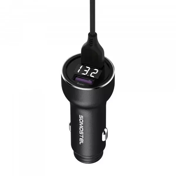 SOMOSTEL SMS-A89 Car Charger 30W 2xUSB Photo 4