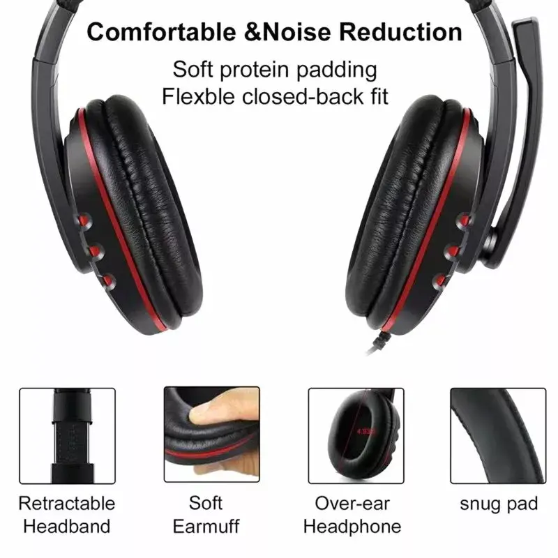 Наушники Kubite T997 Gaming Headset Photo 6