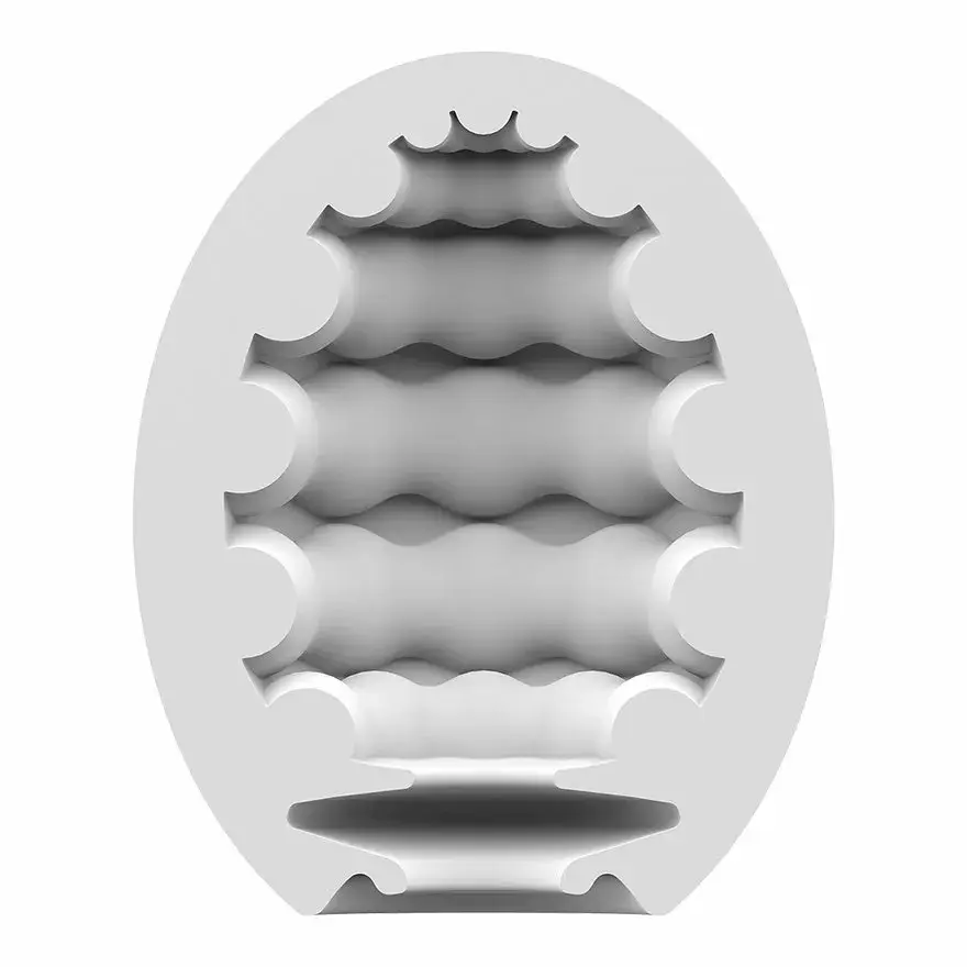 Мастурбатор‑яйцо Satisfyer TPE Riffle Photo 2