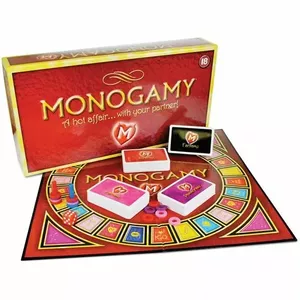Настольная игра для пар monogamy game D-202952 — высокий эротический контент, карточная игра для сближения