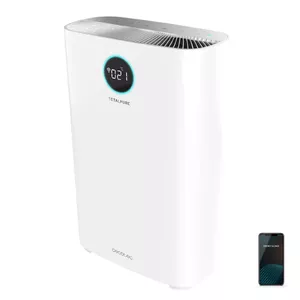 Cecotec TotalPure 2500 Connected Air Purifier White 60 W 200 m³/h 4 Speeds Built-in Display 54 dB