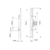 Plakanas paneļa stiprinājums Multibrackets M Pro Series Fixed Arms 400mm Photo 3