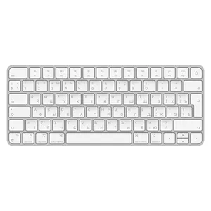 Apple Magic tastatūra USB + Bluetooth Krievu Alumīnijs, Balts