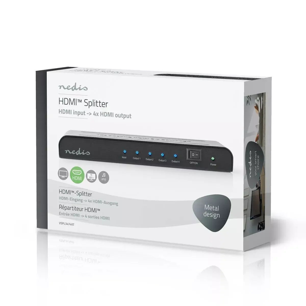 Video Splitter Nedis VSPL3474AT Photo 7