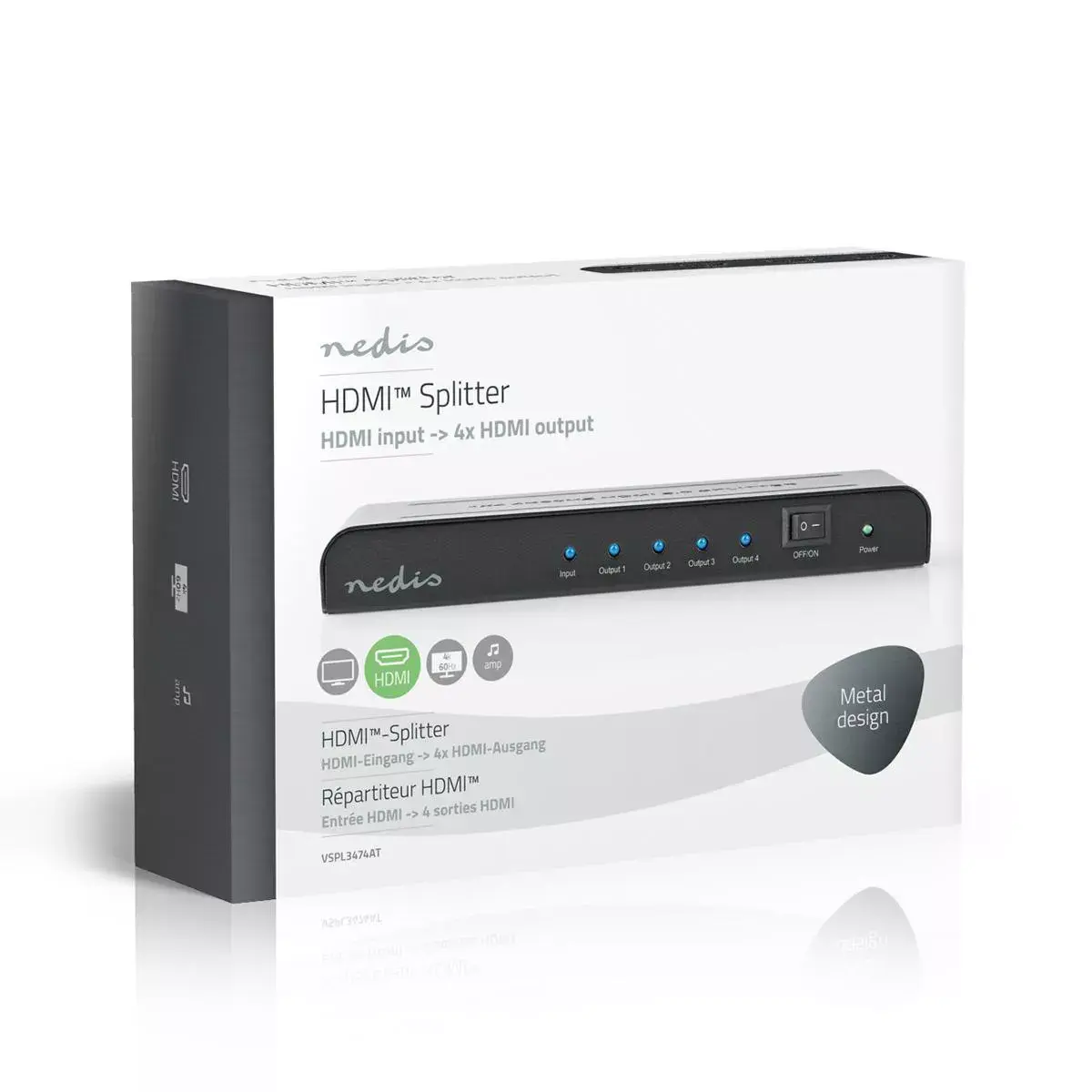 Video Splitter Nedis VSPL3474AT Photo 8