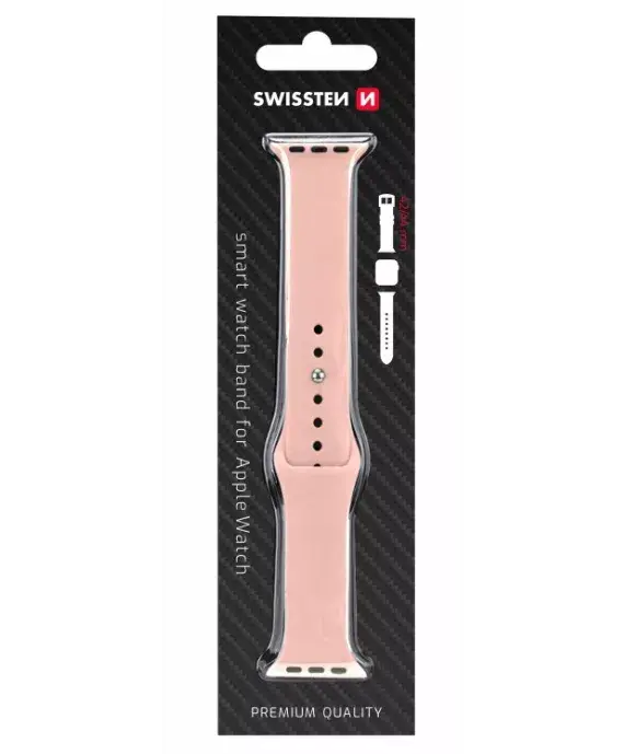Ремешок Swissten Silicone Band для Apple Watch 42-44mm Photo 2