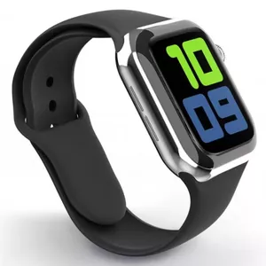 Ремешок для часов Swissten Silicone Band для Apple Watch 42-44mm черный