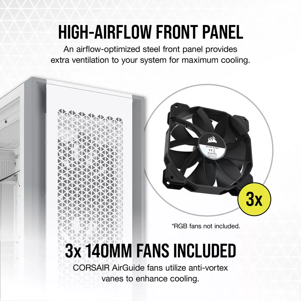 Компьютерный корпус Corsair 7000D AIRFLOW Photo 3