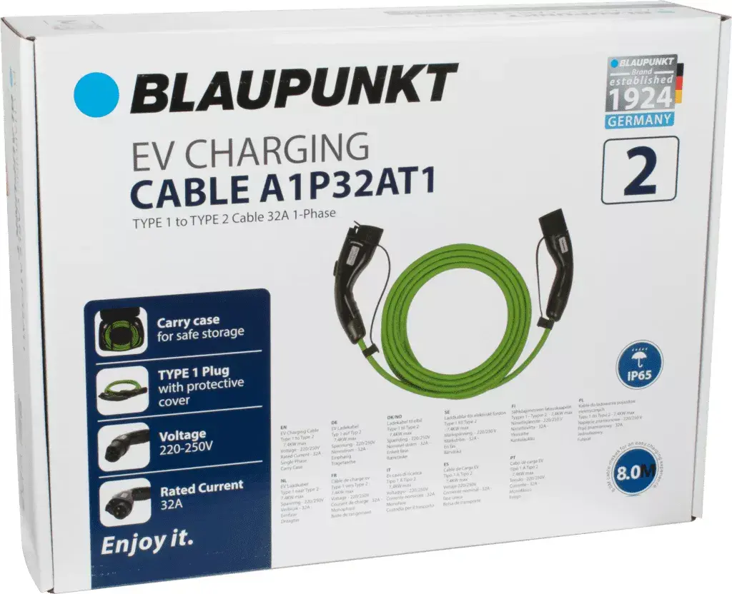 Зарядный кабель для электромобилей Blaupunkt A1P32AT1 Photo 4