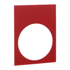 Schneider Electric ZB2BY2101 Legend Plate 30x40mm for 22mm Control Units