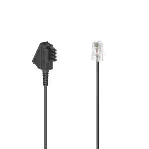 Telephone Cable Hama 00201113 6m Black