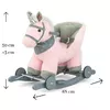 Bērnu šūpoles milly mally Horse Polly Pink Photo 3