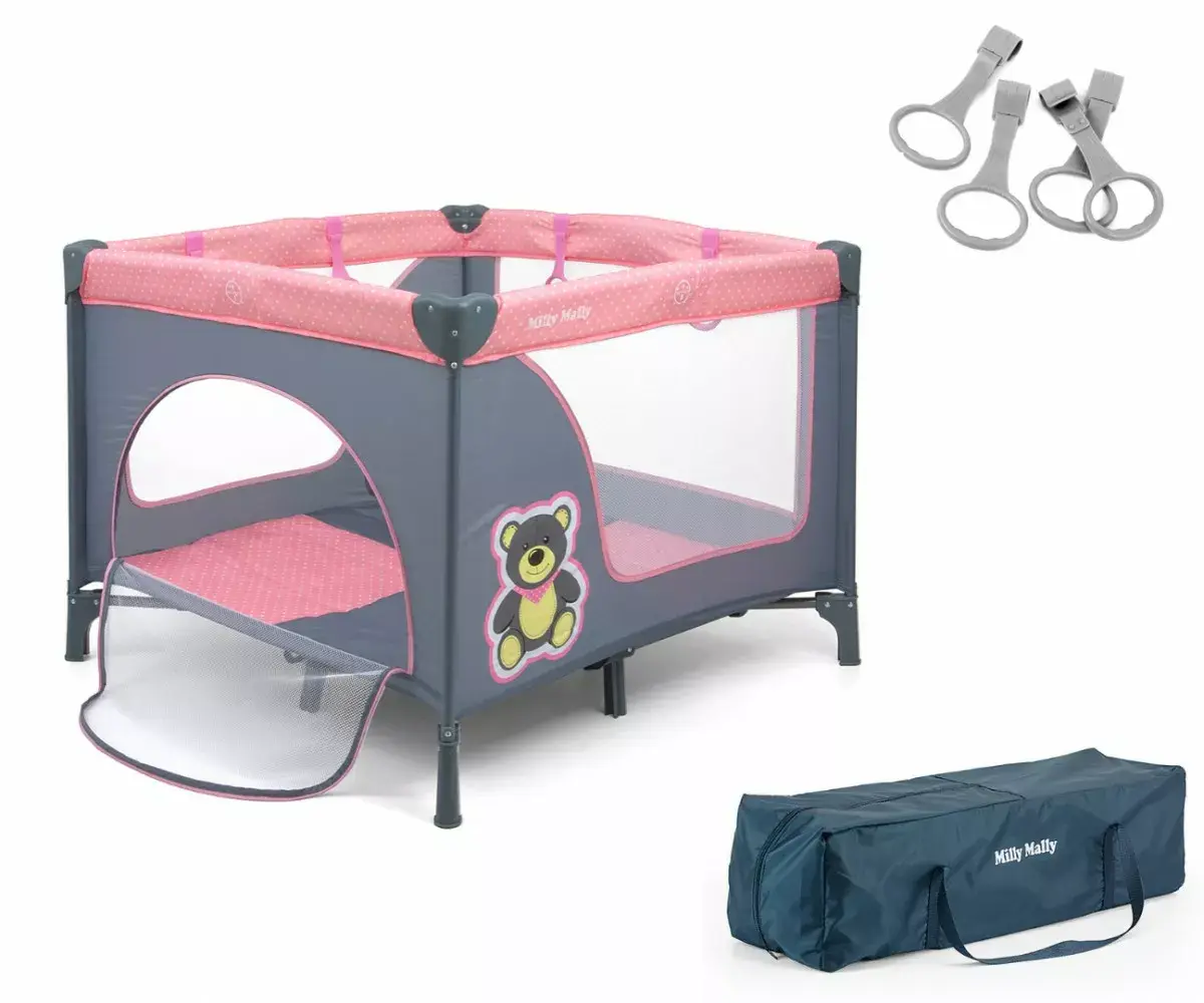 Manēža milly mally Fun Pink Bear Photo 4