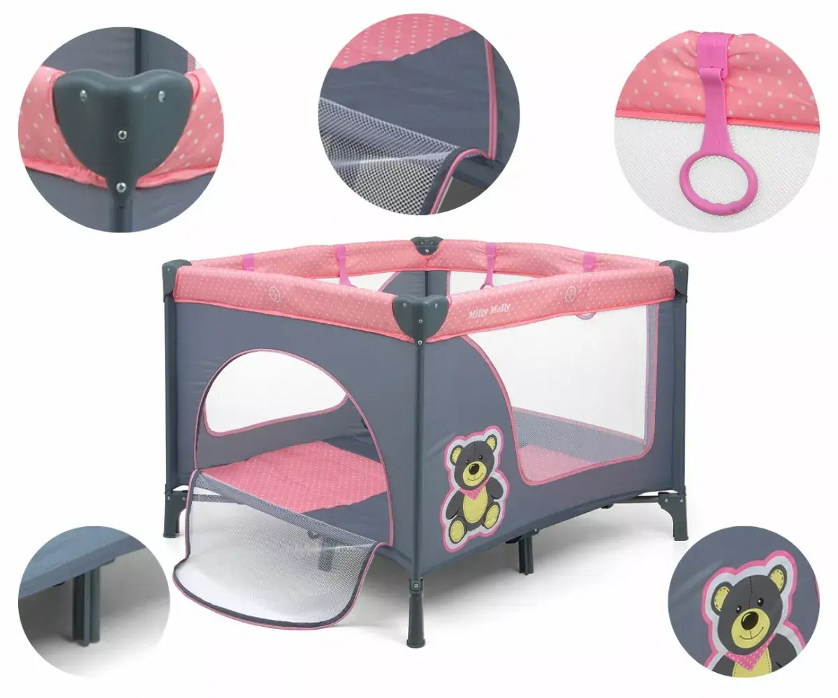 Manēža milly mally Fun Pink Bear Photo 7