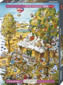Puzle Heye Puzzle 1000 gab. «Paradise in Summer» — 1000 daļas, mākslas puzle