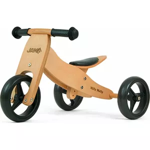 Bērnu balansa velosipēds milly mally Vehicle Jake Natural 24705 Viegls dizains, viegli vadāms
