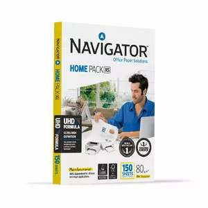 Papīrs Navigator Home Pack XS A4 80g/m² 150 loksnes