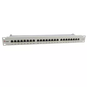 Patch Panel Equip 24-Port Cat.6A Shielded Light Grey