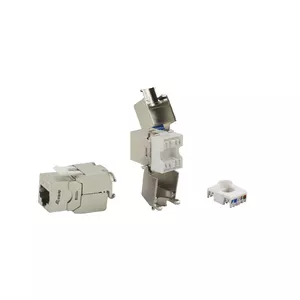 Cat.6A Shielded Keystone Jack Toolfree Equip 767222