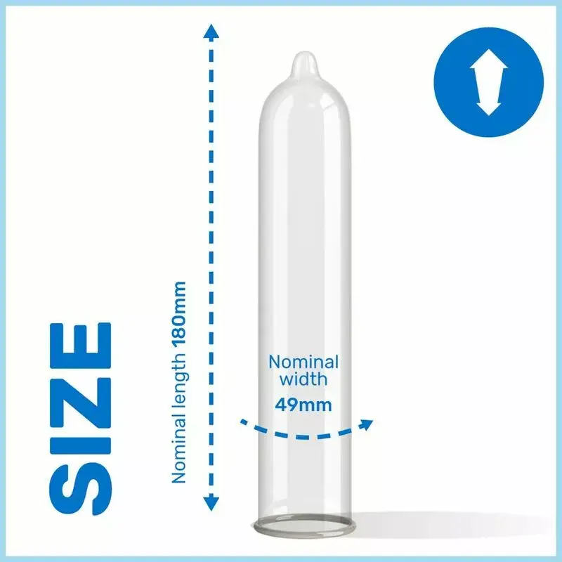 Male condom PASANTE Trim 12 pcs Photo 5