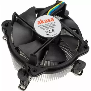 CPU cooler Akasa AK-955A-BV2 for Intel Socket T/775, designed for Pentium 4 up to 2.6 GHz