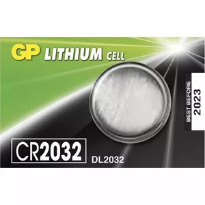 GP Batteries Lithium Cell CR2032 Vienreizējas lietošanas baterija Litijs