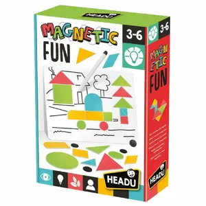 Educational magnetic activity set Russell Hobbs Headu Magnetic Fun – assorted magnetic pieces for learning and play