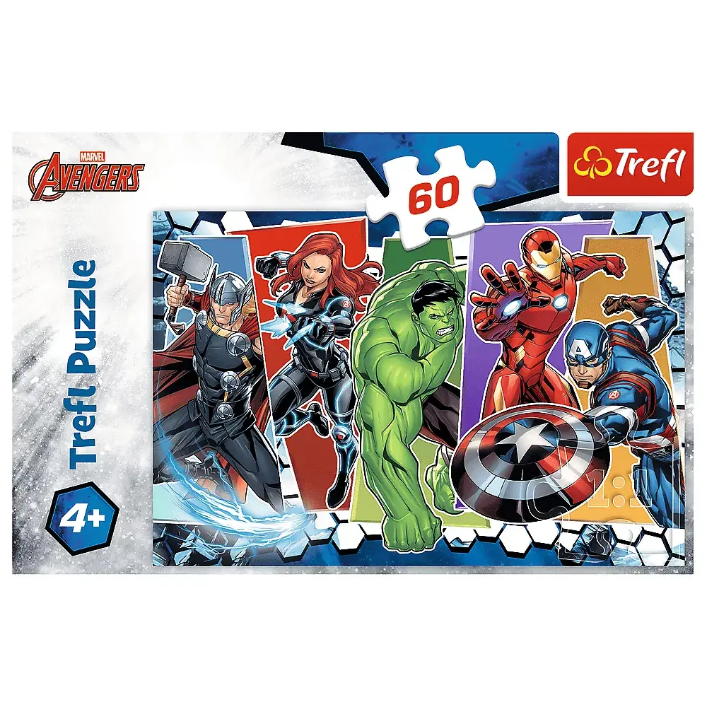 Puzle TREFL The Avengers Invincible 60 gab. Photo 3
