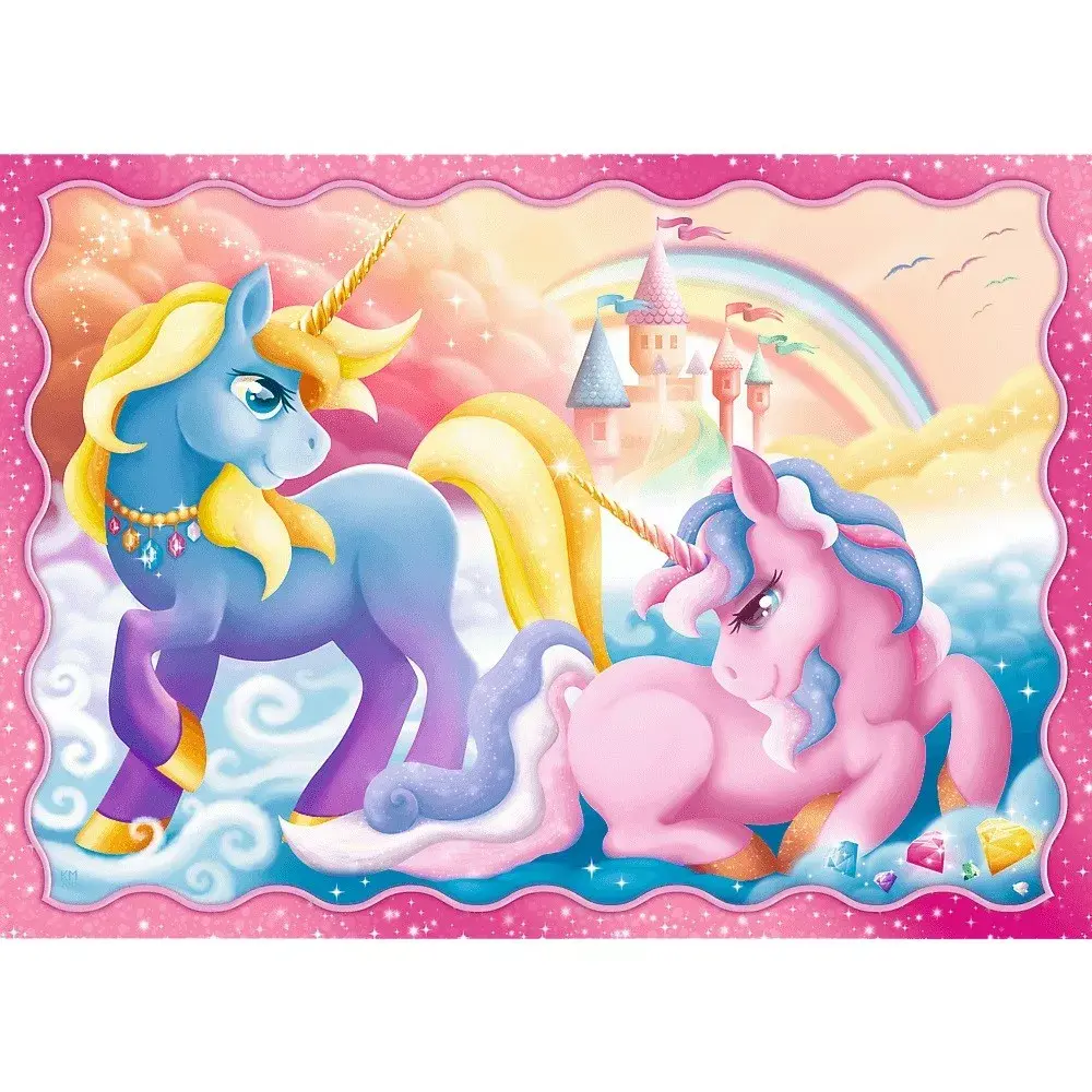 TREFL Puzle 4in1 Unicorns and magic Photo 4