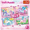 TREFL Puzle 4in1 Unicorns and magic Photo 6