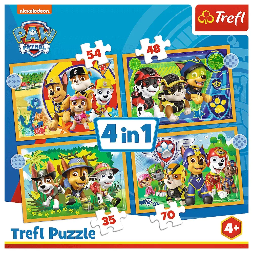 Пазл TREFL Holiday Paw Patrol 35 деталей Photo 2