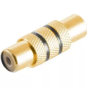 Adapteris ShiverPeaks 57040-MGS Cinch (RCA) ligzda–ligzda, metāla korpuss