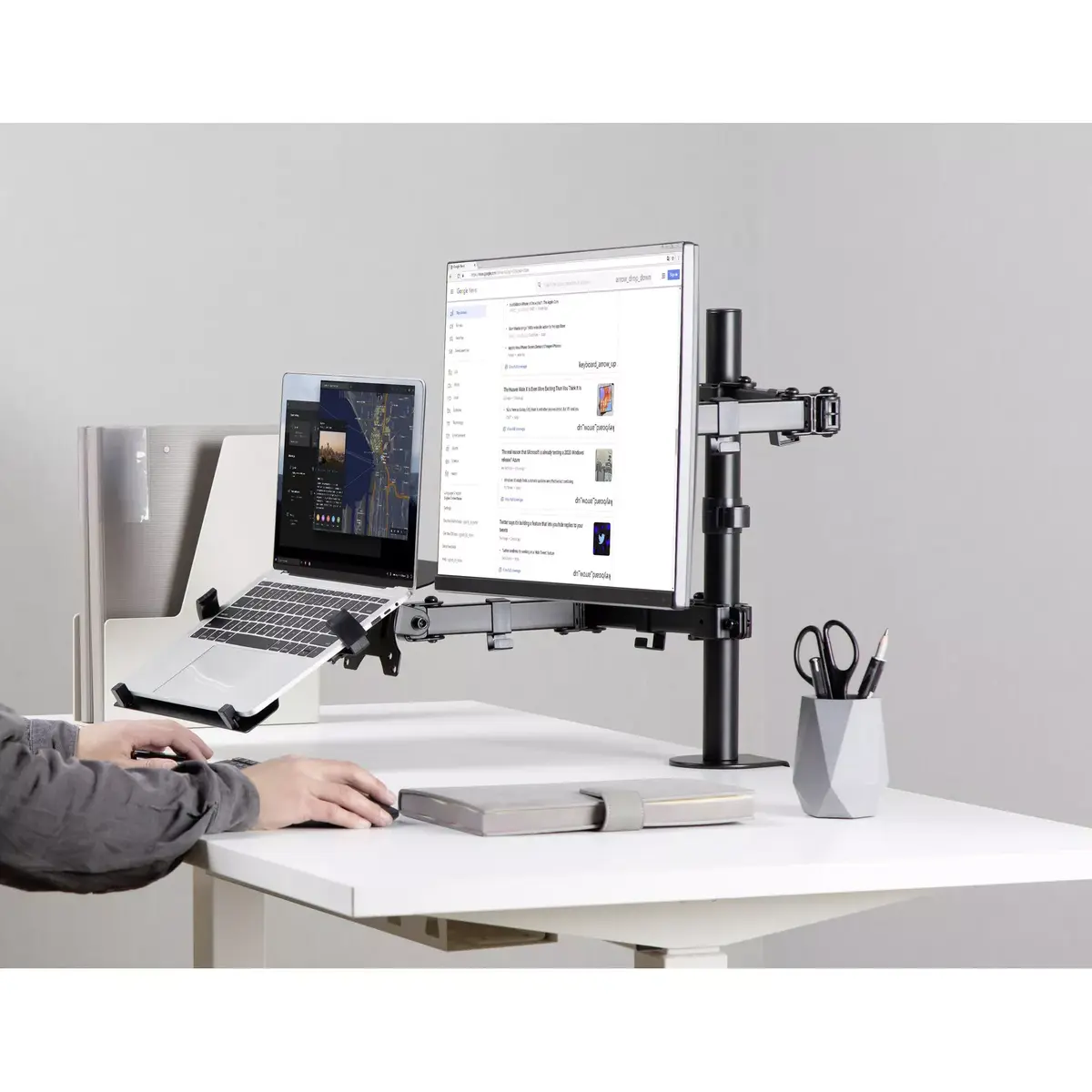 Portatīvā datora un monitora statīvs SpeaKa Professional SP-MM-302 Photo 2